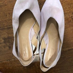 Madewell sling back flats